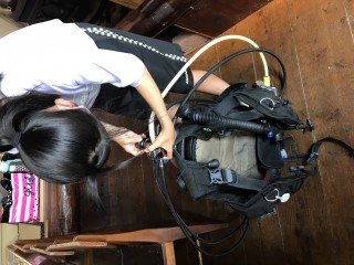 器材セッティング